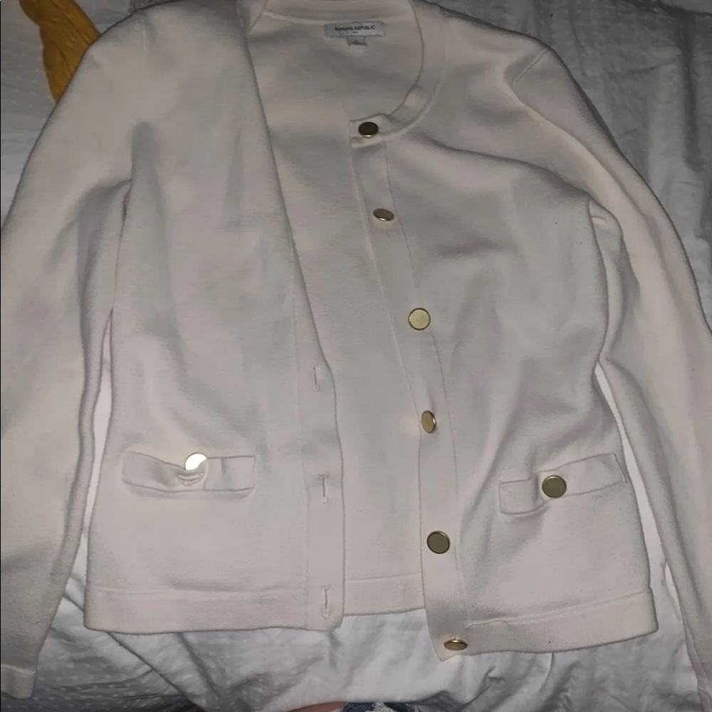 Banana republic button up cardigan